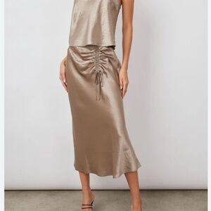 Rails Gorgeous crushed silk dress